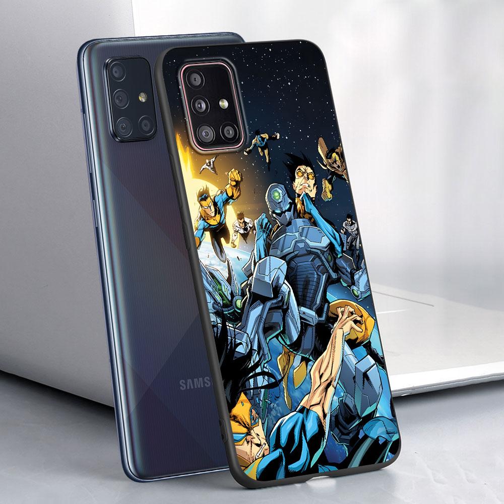 Invincible Comic Case for Samsung Galaxy A51 A53 A54 A31 A52 A12 A13 A21s A22 A32 A11 A22 A33 A41 A52s A73 A14 TPU Phone Cover