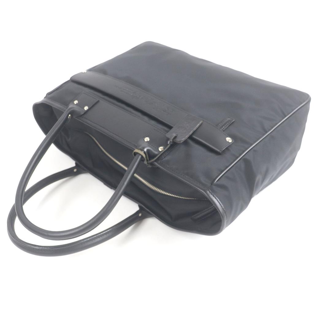 Felisi Briefcase Tote bag A4 size storage black Nylon mens 14/26-DS Used