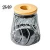 Water Culture Vase Hydroponic Planter with Lid, Glass-Like Clear Plant Propagation Station, Desktop Pot Flower for Cuttings, Home Office Desk
