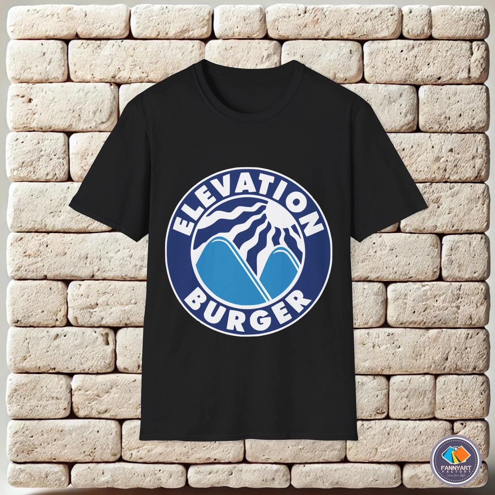 Elevation Burger Logo Unisex T-Shirt XL