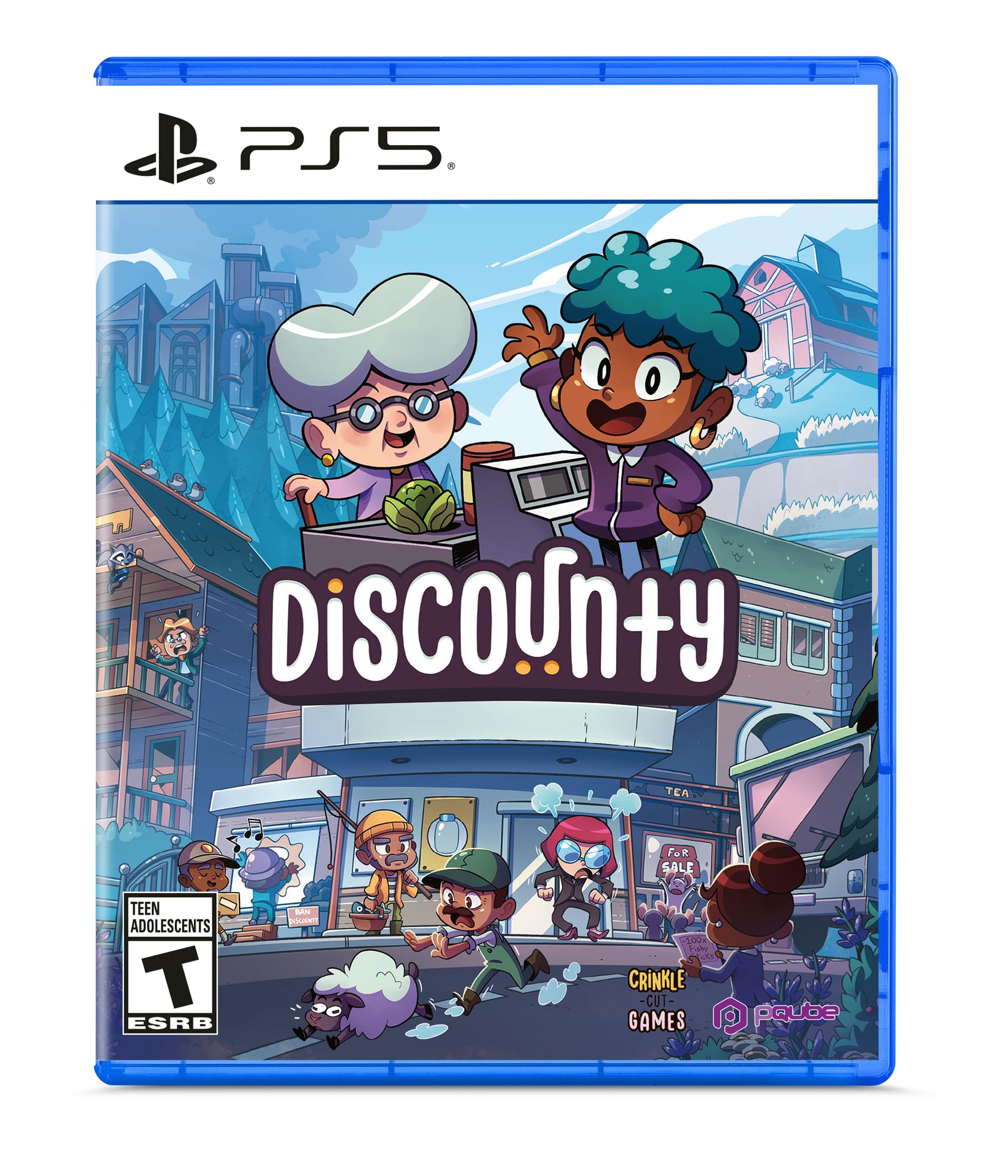 

Discounty - PS5 (Североамериканский импорт, Симулятор управления, РПГ) синий