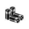 4pcs Aluminum Anti-theft Hexagonal Tire Valve Cap For Jeep Renegade Compass Wrangler Patriot Grand Cherokee Rubicon Accessories AMT1