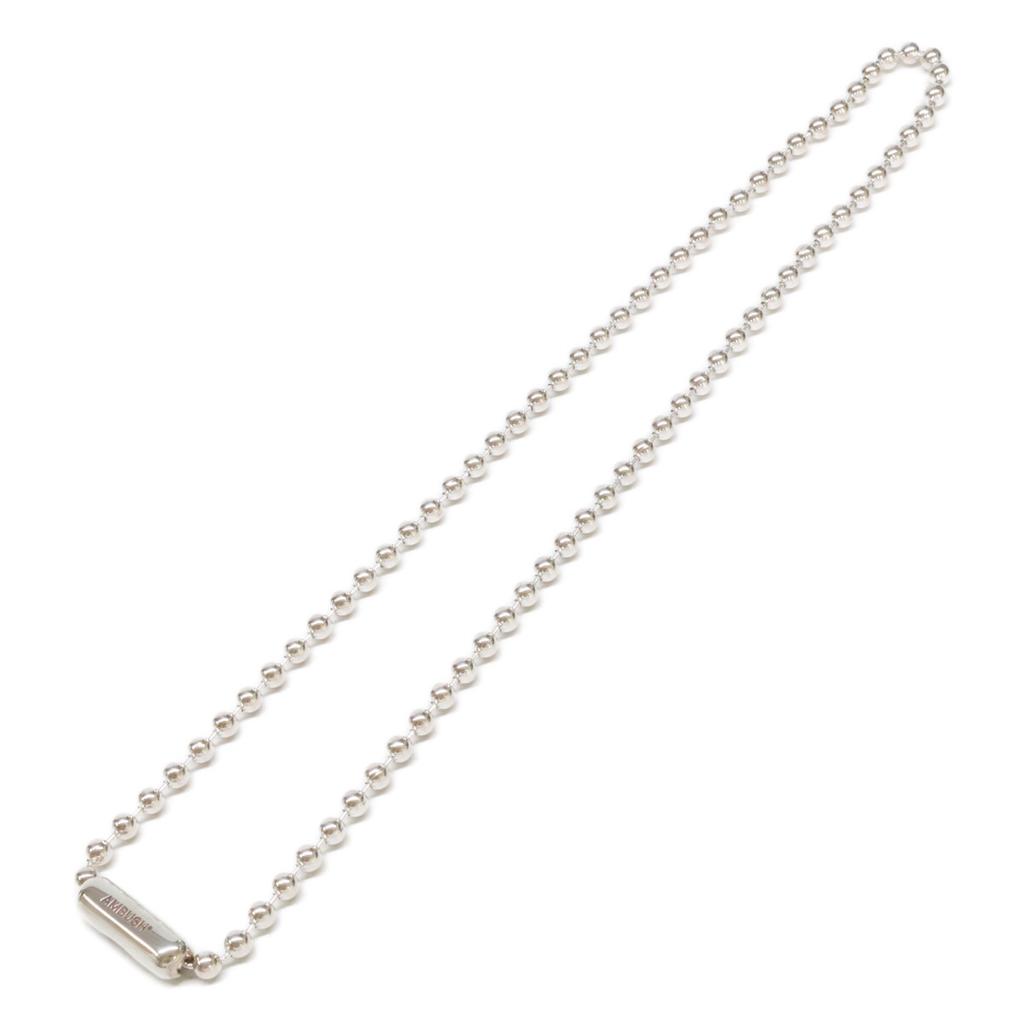 AMBUSH 121111147 BALL CHAIN NECKLACE Ball Chain Necklace SilverUsed