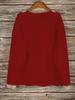 2025 Plus Size Women's V-Neck Knit Sweater: New Solid Color, Long Sleeve for Autumn/Winter, European & American Style