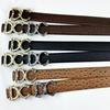 Korean Style Men's Versatile Genuine Cowhide Leather Belt - Smooth, Simple, Fashionable