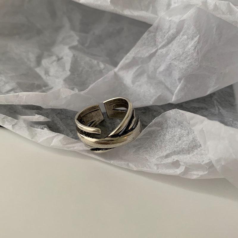 

Корейский Дизайн Красивый Стиль Кольцо с Улыбающимся Лицом для Женщин в Необычном Винтажном Серебряном Дизайне J264