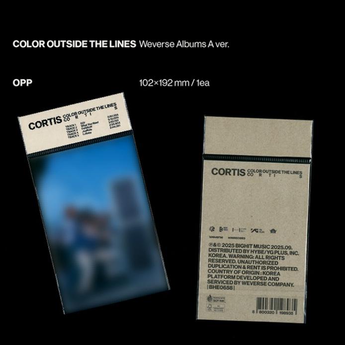 CORTIS The 1st EP COLOR OUTSIDE THE LINES Weverse Albums Ver. & POB