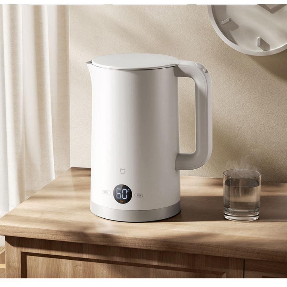 

Xiaomi Mijia 1.7L Electric Kettle 3, 316L Stainless Steel, 4-Temp Control, 24H Keep Warm белый