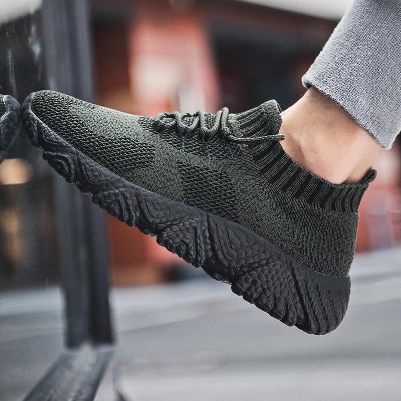 Men Running Shoes Comfortable Sport Shoes Men Trend Lightweight Walking Shoe for Men Sneakers Breathable Jogging Tennis Shoes