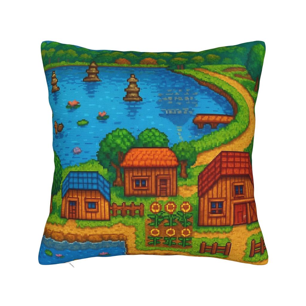 Stardew Valley Tiere Hühner Kissenbezüge Kawaii Kissenbezug Für Sofa Heimdekoration Grafik Kissenbezug