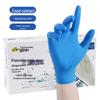 Durable Thickened White Nitrile Gloves - Disposable, Food Grade, Industrial, Cleaning, Auto Repair Protective