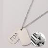 Metal Sublimation Blank Necklace Printable Blanks Necklace Zinc Alloy Material Sublimation Blanks Choker Gift for Woman