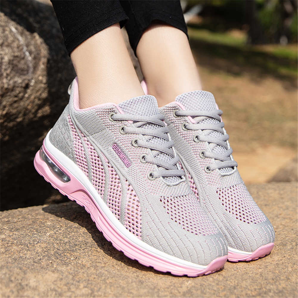 Fashion With Cushioning Large Size Women's Walk Hiking Shoes Size 50 Hike Up Hiking Boots Sneakers Sports Teni Shuse Cheap Team