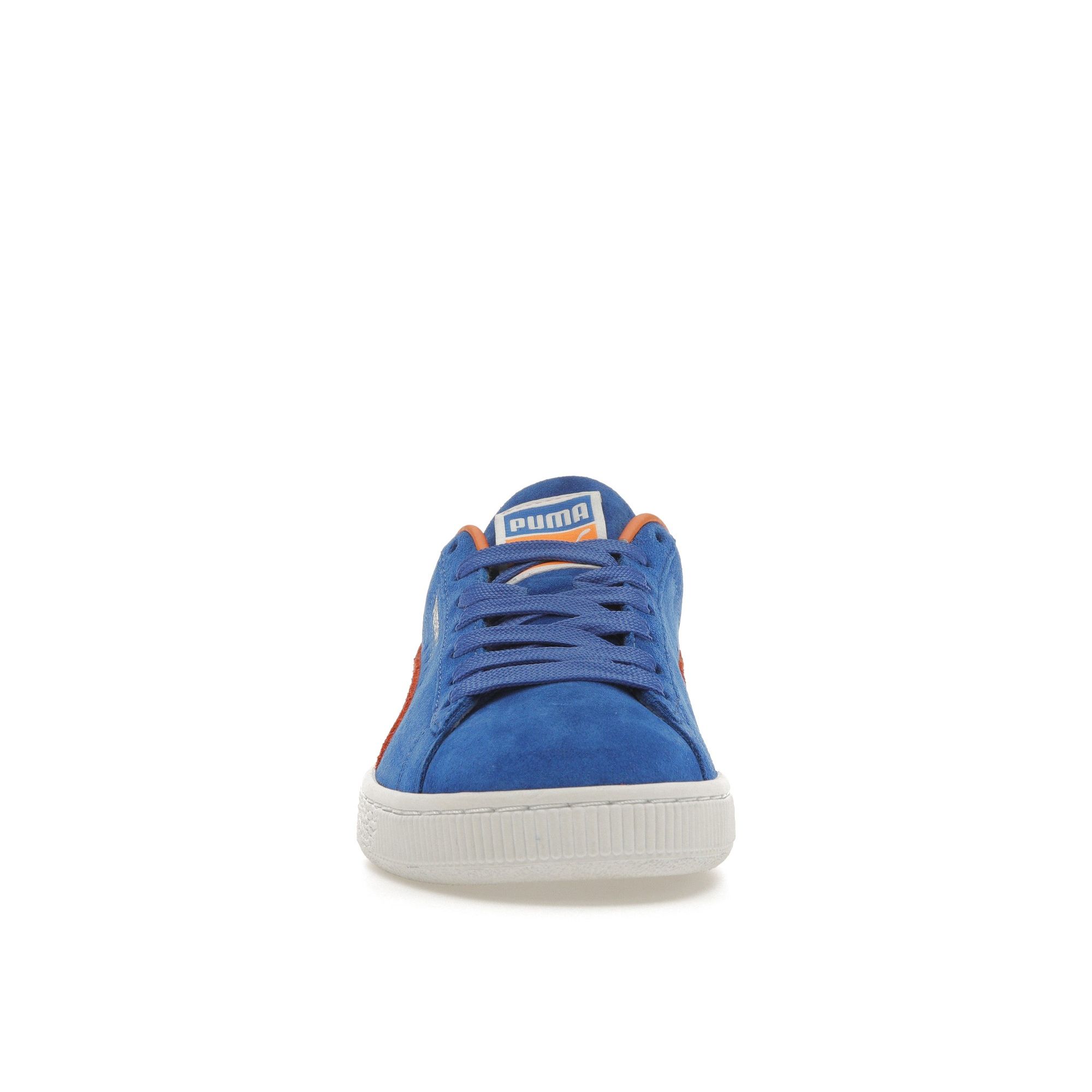 Кроссовки Puma Suede Teams Knicks Unisex Blue Royal Vibrant-Orange 380168-01 37.5 — фото 3