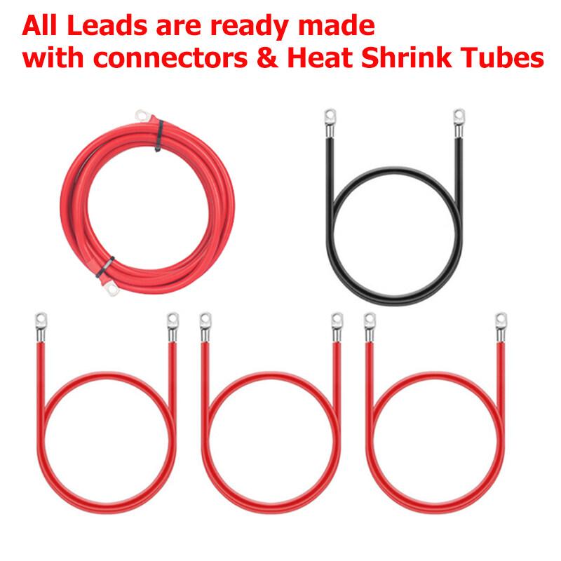 3m Split Charge Relay Kits Ready Made Leads 12V 140A Voltage Senstive VSR Camper Van