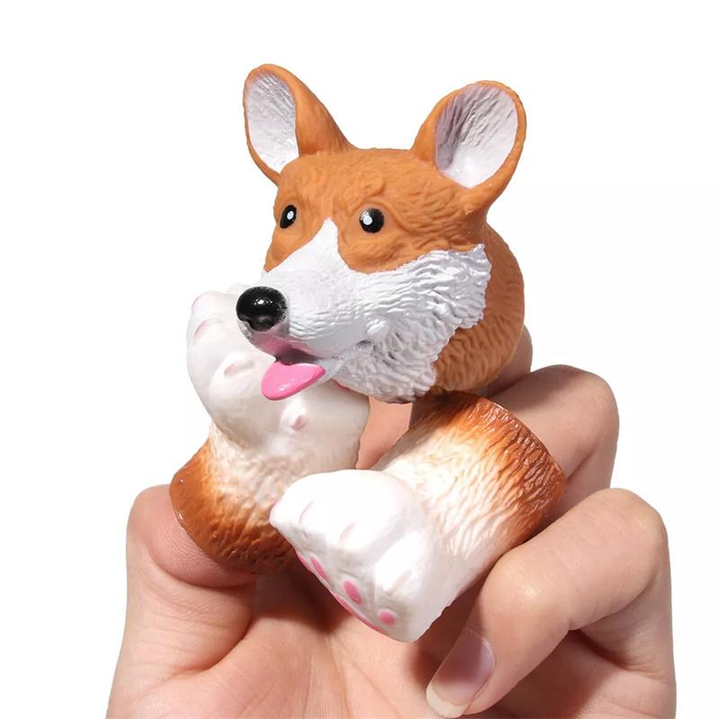 1 Set Fingerpuppen Tiere Eichhörnchen Hand Finger Geschichtenpuppen Spiel Katze Welpe Panda Fingerpuppen Spielzeug Für Kinder Geschenke