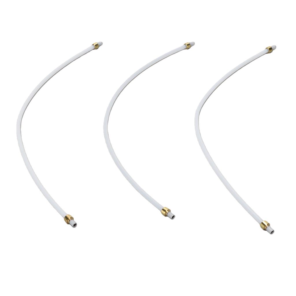 3PCS Milk Tube Fit for Delonghi Coffee Machine 4mm Stainless Steel Plastic Milk Frother Hose Tubing Coffee Machine