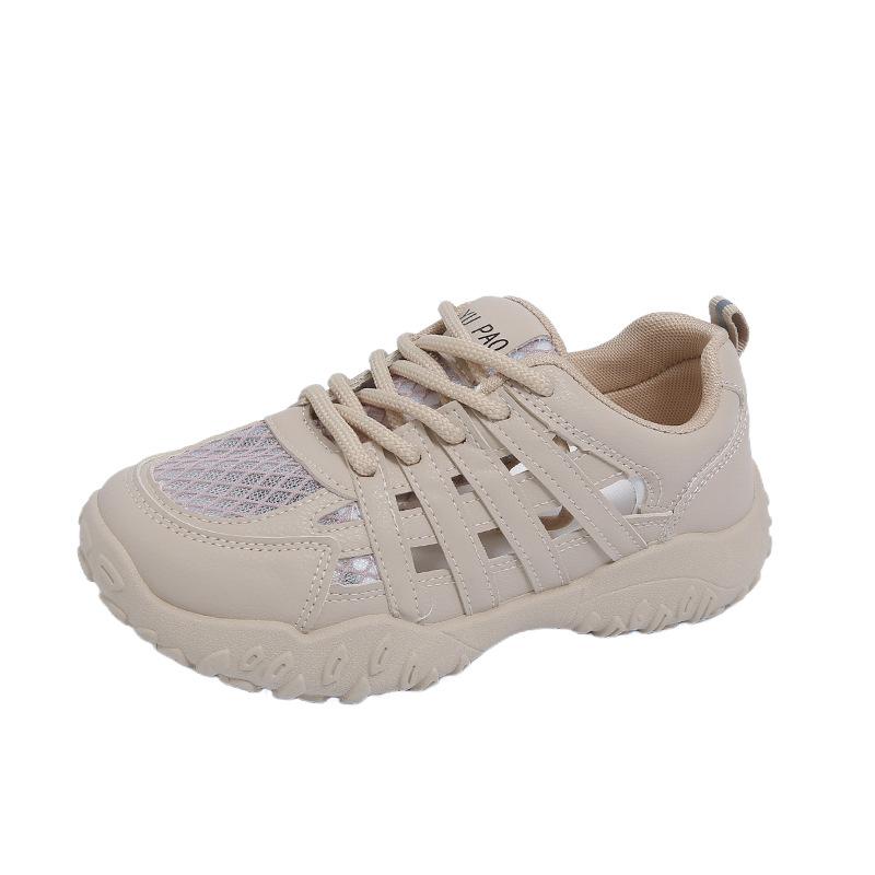 

2025 little white shoes women s summer new Korean version ins air-conditioned shoes casual sports versatile board shoes street shot XQK09 35