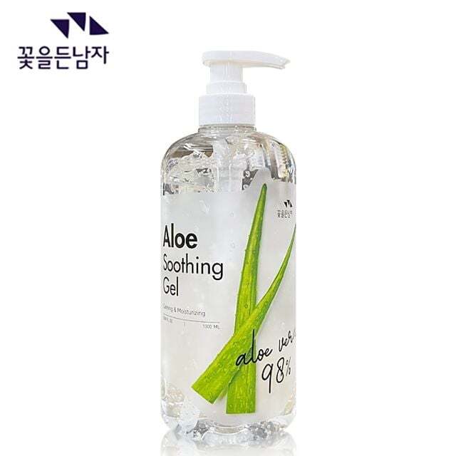 

Man with Flowers Moisturizing Real Aloe Soothing Gel 1000ml [WFJ7PEM_251029] Single product