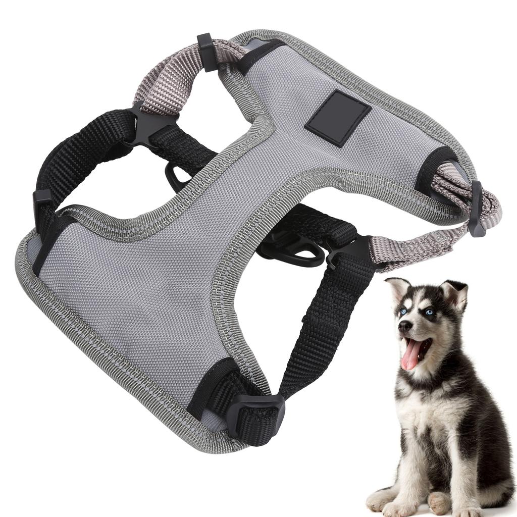 Haustier Brustgurt Weste Atmungsaktives Geschirr Verstellbares Netzgewebe Explosionssicher für Hund