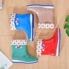 Rain shoes women's anti-skid shoes women's medium tube fleece rain boots short rain shoes kitchen work shoes non-slip shoes rubber shoes women