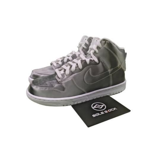 

Nike Dunk High x CLOT Flux Металлик Серебристый DH4444-900 Унисекс EU 36 серебряный