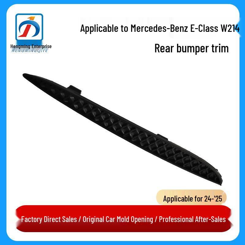

Mercedes-Benz E-Class W214 Rear Bumper Grille Cover (E300), Small, 2148850703/2148850803 Driver Side Left