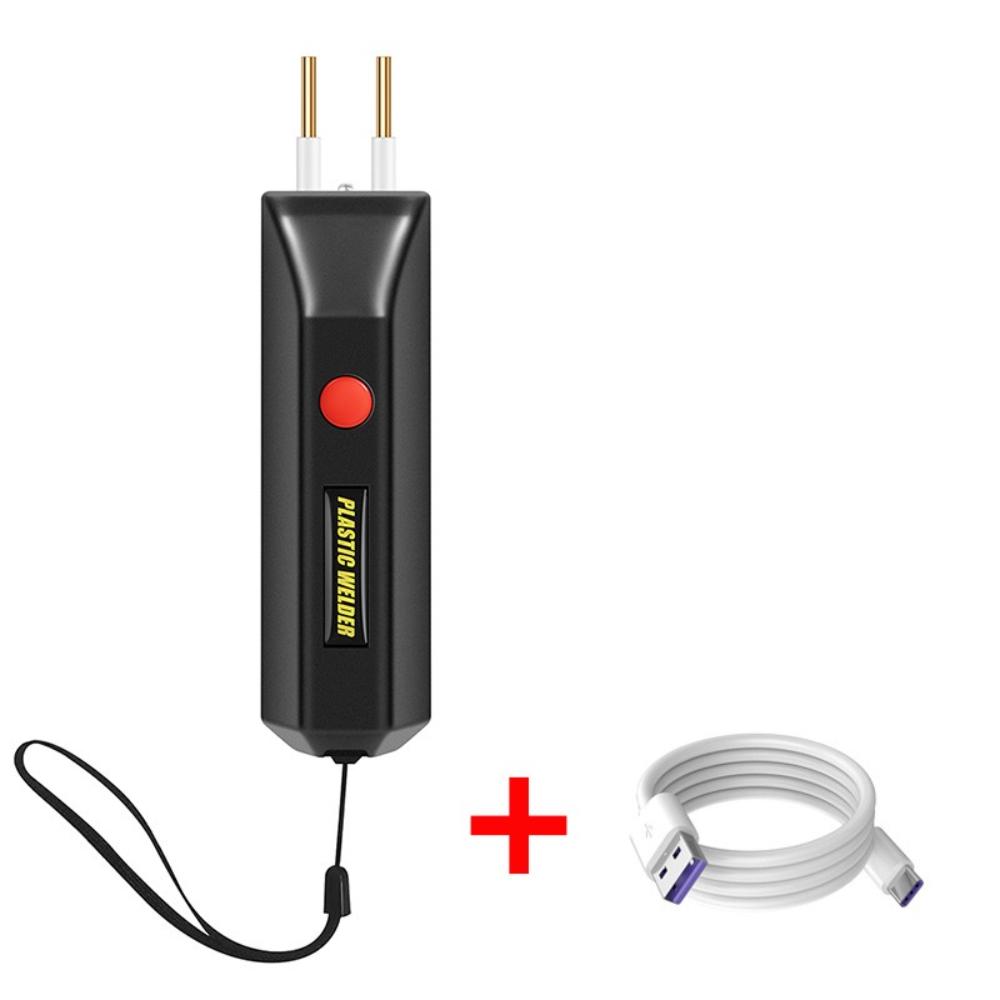 100W Cordless Plastic Welding Gun with USB-C Charging - Portable Hot Stapler for Car Bumper Repair and Plastic Welding Kits