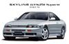 Aoshima Bunka Kyozai 1/24 Scale Model Car Series No. 94 Nissan ECR33 Skyline GTS25t Type M 1994 Plastic Model