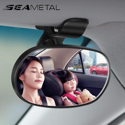 Auto Innenspiegel Baby Spiegel Armaturenbrett Saugnapf Windschutzscheibe Sonnenblende Platte Clips Hilfsbeobachtung Rückspiegel