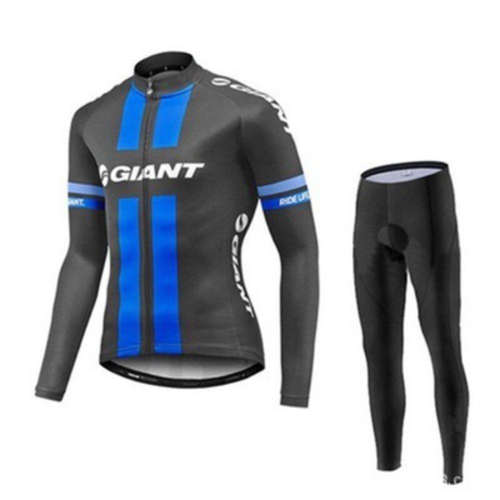 Outdoor Team Edition Tour de France Mountain Bike Quick-drying Spring and Autumn Cycling Suit Long Sleeve Suit Men