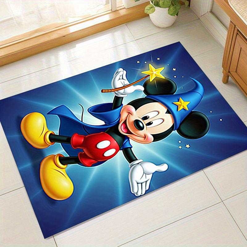 

1pc. Mickey Mouse Wizard Magic Wand Outdoor Rug Home Decor Office Chair Mat Giftz041140 60cm by 90cm