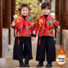 Su Hantang Kids' Fleece-Lined New Chinese Hanfu & Tang Suit