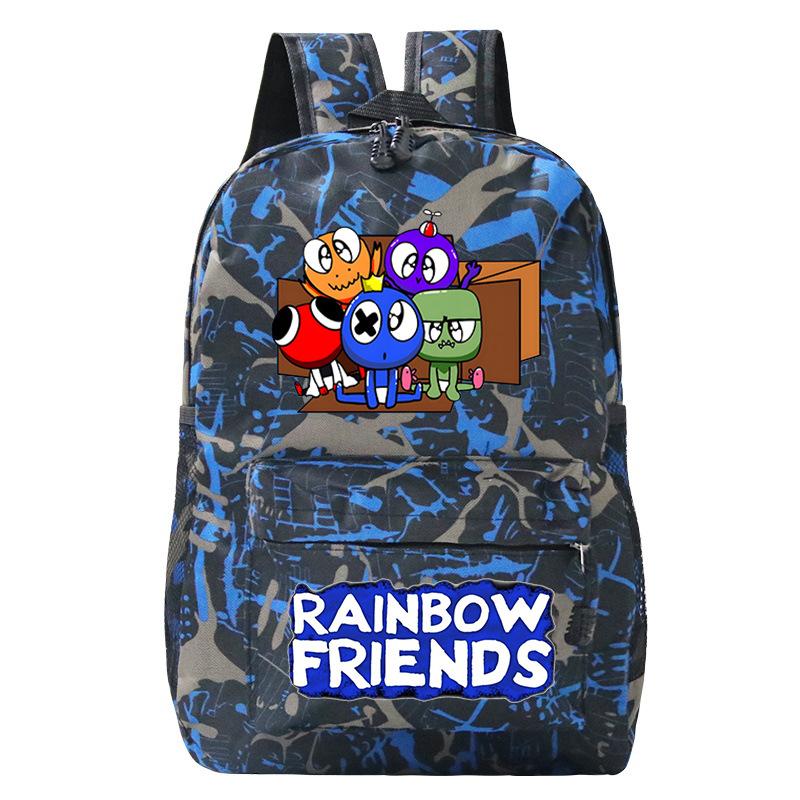 Cartoon Backpack For Primary School Students, Junior High School Students, Campus Burden Reduction Schoolbag Wide Shoulder Large Capacity Computer Bag