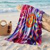 Manchester United Print Mikrofaser Strandtuch Schnelltrocknend Saugfähig Großes Handtuch für Strand Schwimmen Reisen
