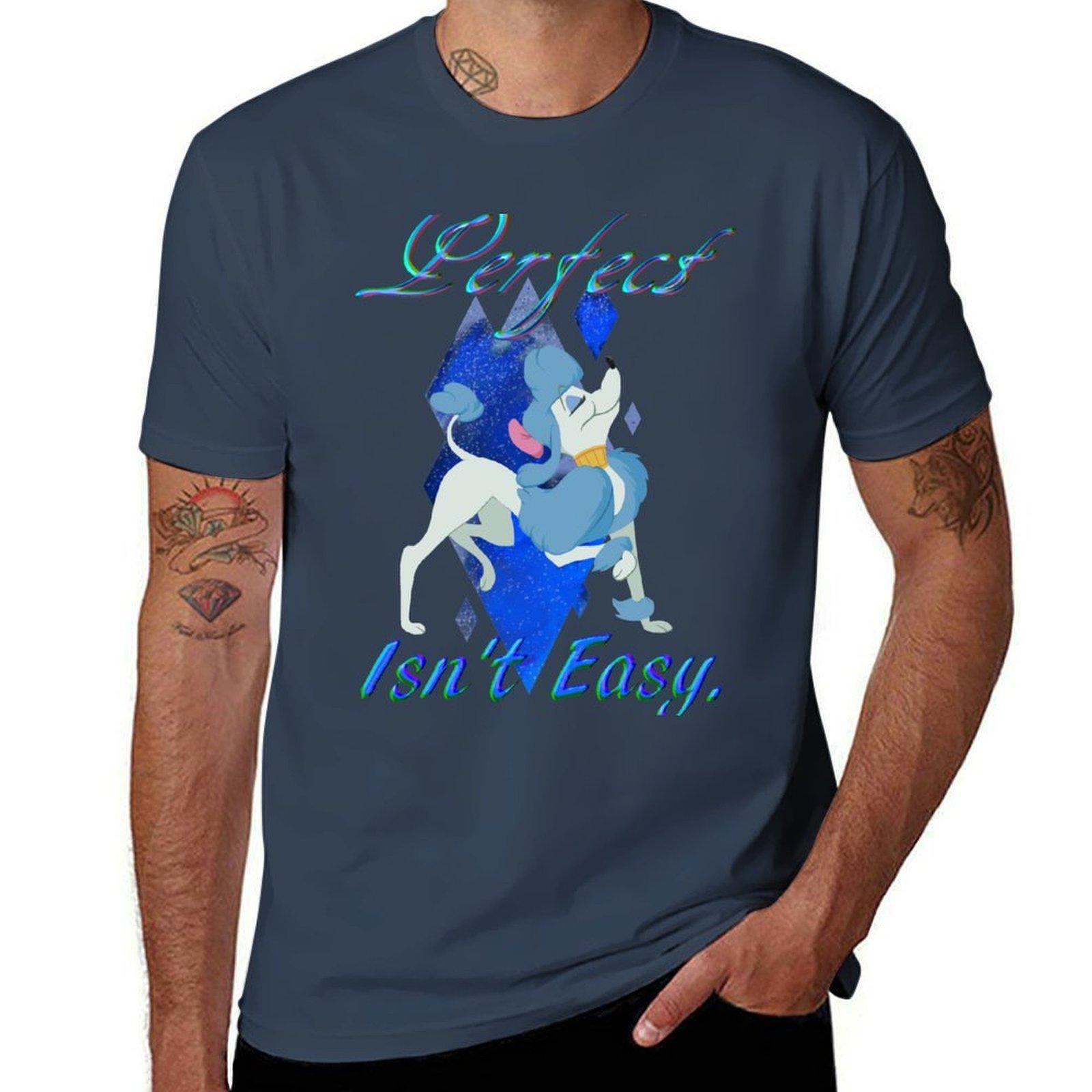 Perfect Isnt Easy TShirt Plus Size Comfort Fit Tee S