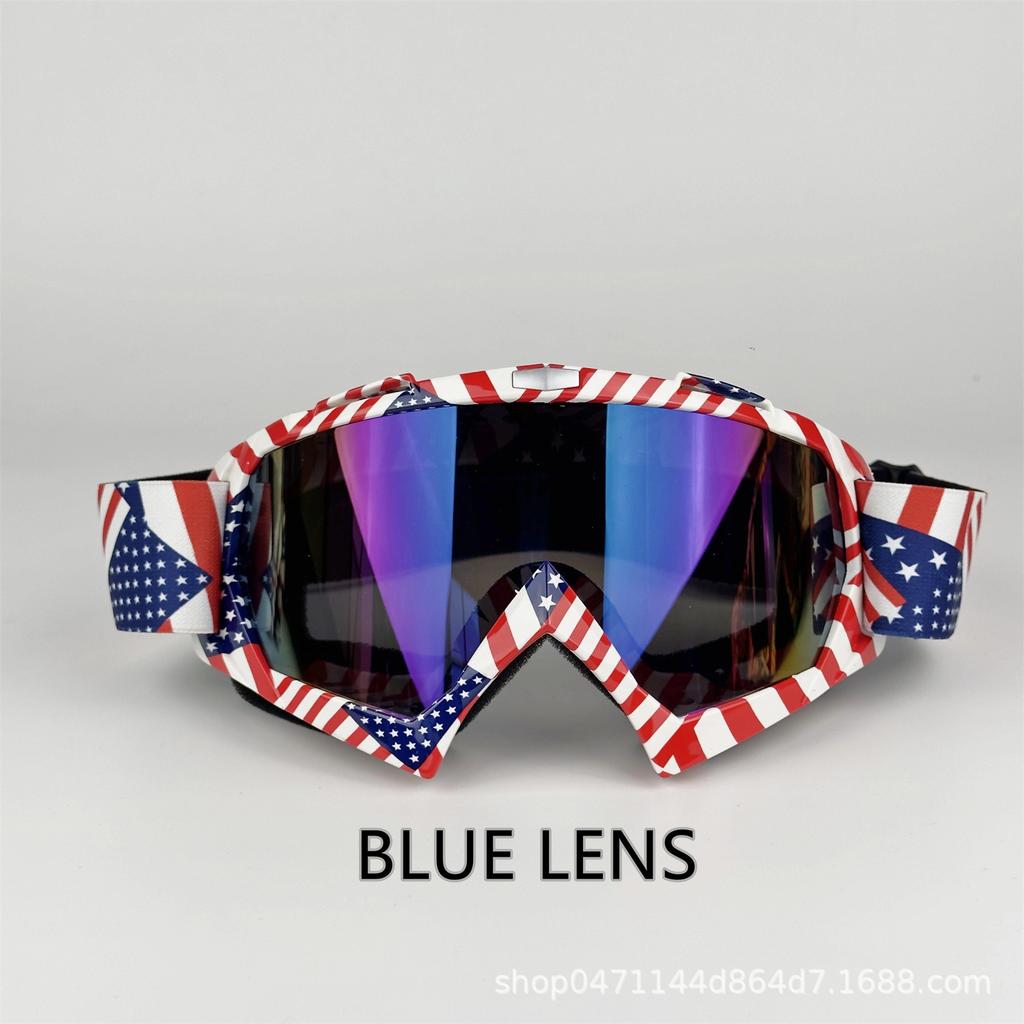 Goggles Riding Glasses Outdoor Motorcycle Off-Road Goggles ATV Men's and Women's Mountain Bike Bike Windshield Lenses