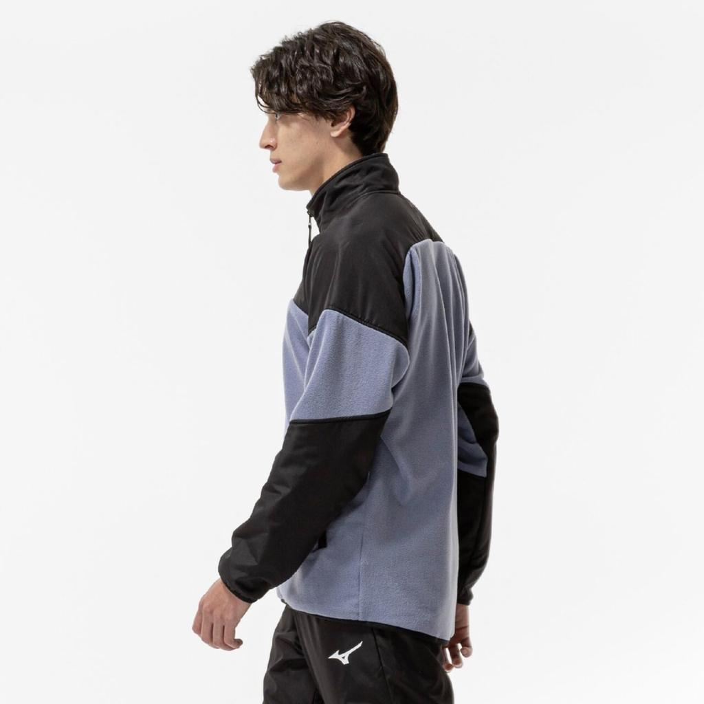 Mizuno Tennis Wear Fleece Granite Gray Water-Repellent Jacket, 62MCB520,