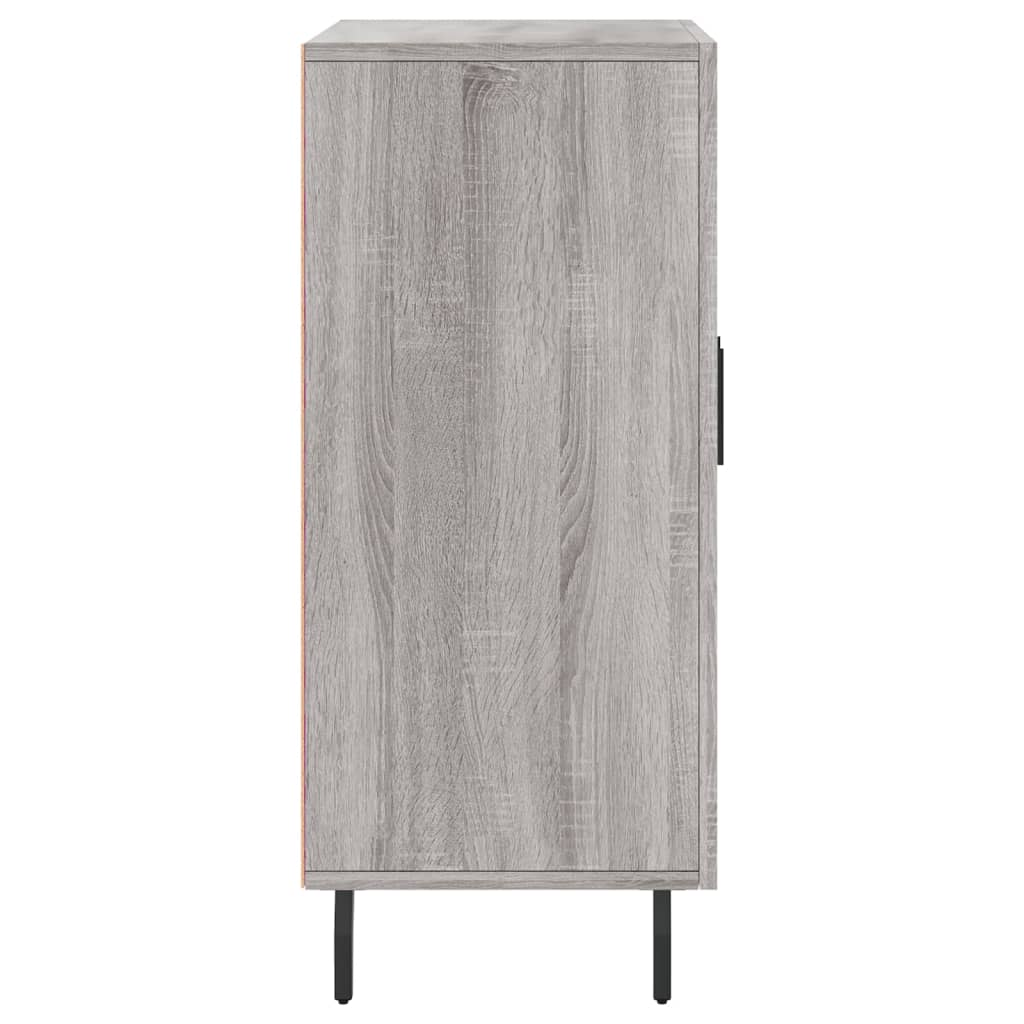 Sideboard Gray Sonoma 90x34x80 cm Particleboard