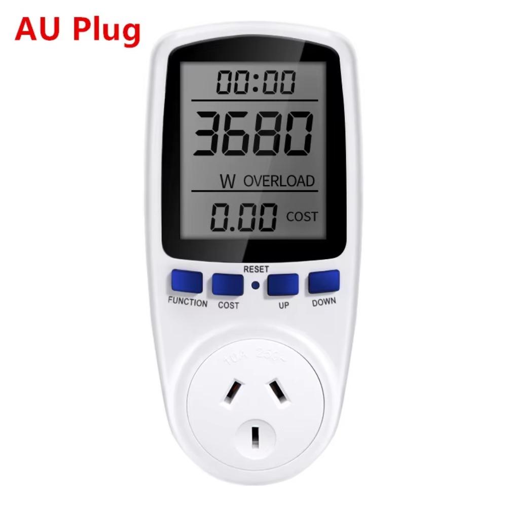 220V 110V Digital LCD Wattmeter Digital Display Energy Meter Wattage Meter  Power Monitoring