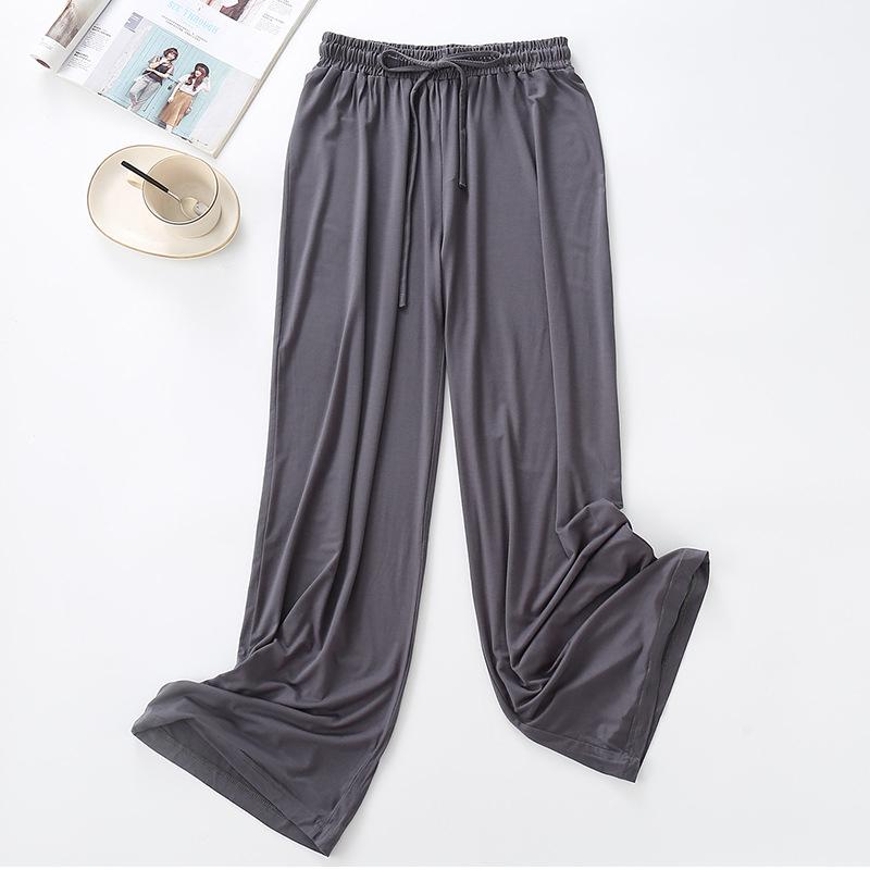 Winter Women's Home Pants Lounge Wear Homewear Pajama Pant Spring Autumn Modal Loose Pyjama Trousers