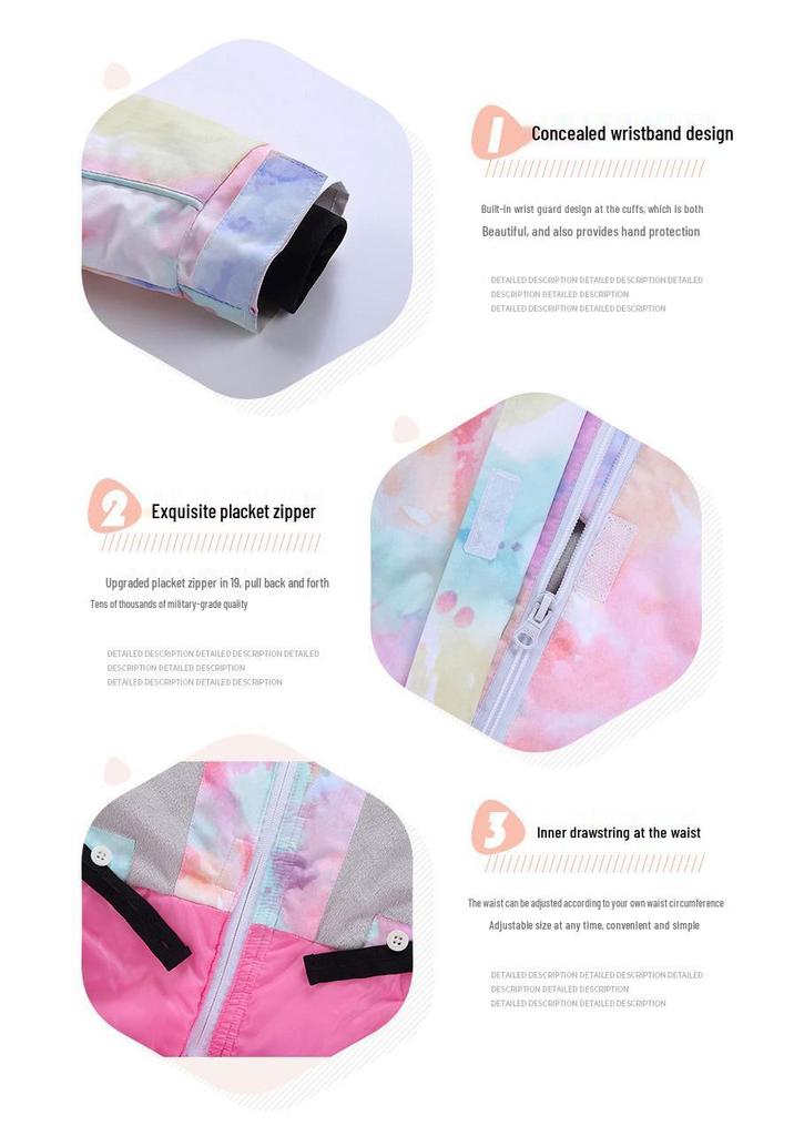 Combinaison de Ski MUTUSNOW pour Enfants - Combinaison de Neige Chaude Une Pièce pour Garçons/Filles
