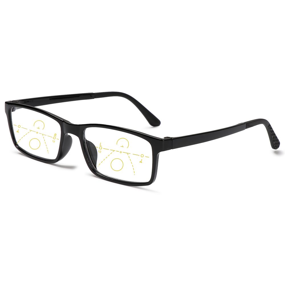 1PC Progressive Reading Glasses Men Women Multifocal Bifocal  Anti Blue Light Magnifying Presbyopic EyeGlasses +1.0~+4.0