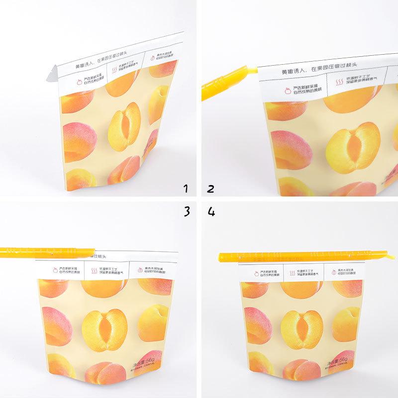 Plastiktüte Clip Seal Stick Aufbewahrungstasche Househoud Sealer Clamp Snack Rod Clip