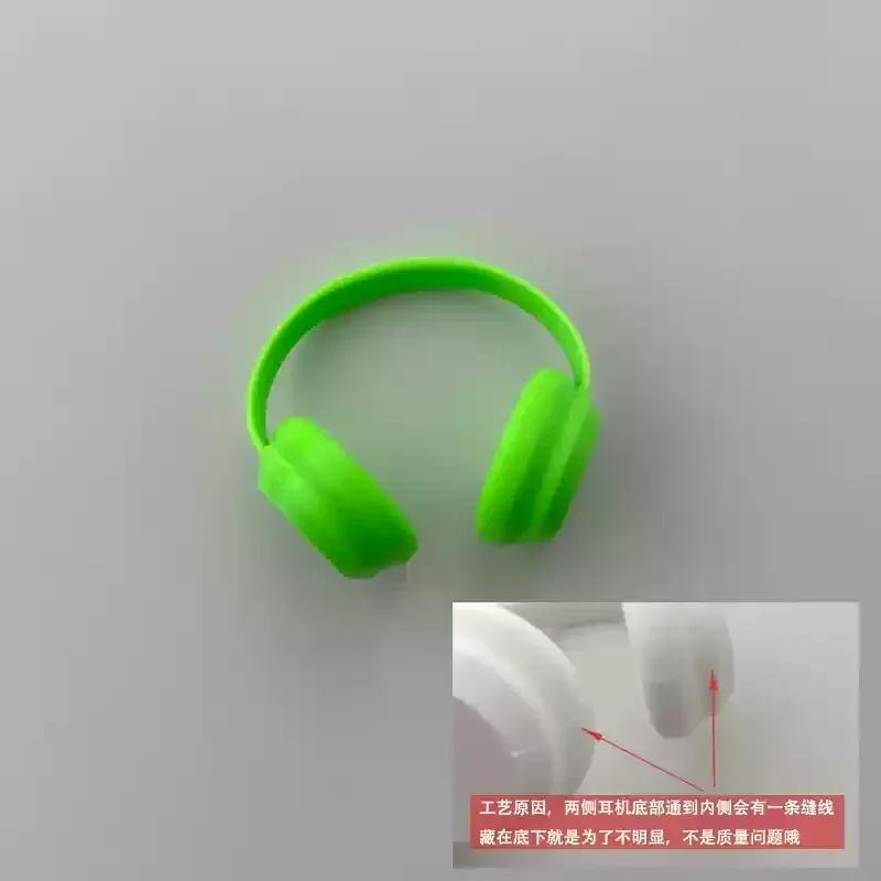 Labubu Accessories 17cm Labubu Fashion Earphone Accessories 10cm Cotton Doll Earphones Macaron Color Doll Earphones