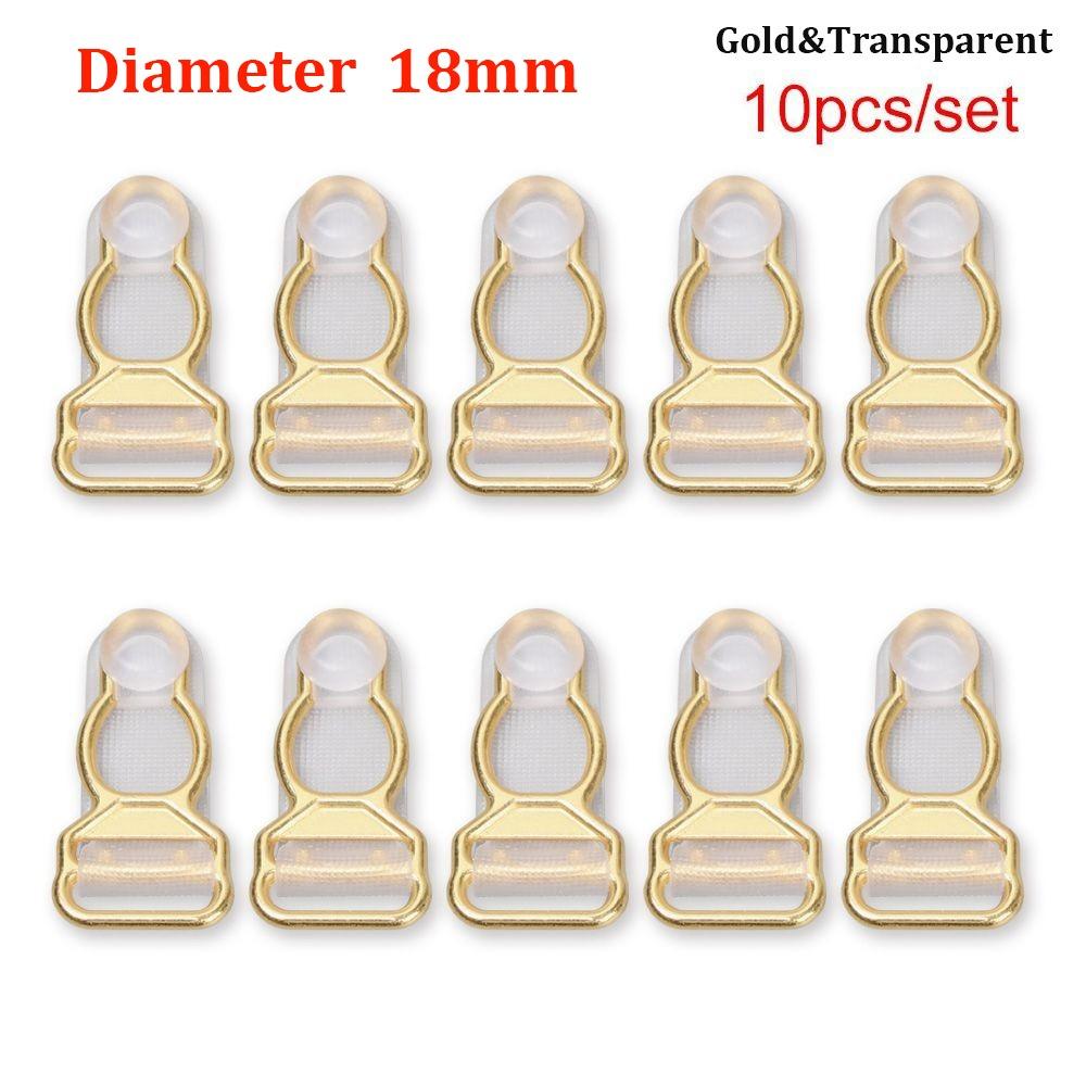 10pcs 12mm/18mm Suspender Ends Hooks Nylon Suspender Clips Corset Leg Garter Belt Clip
