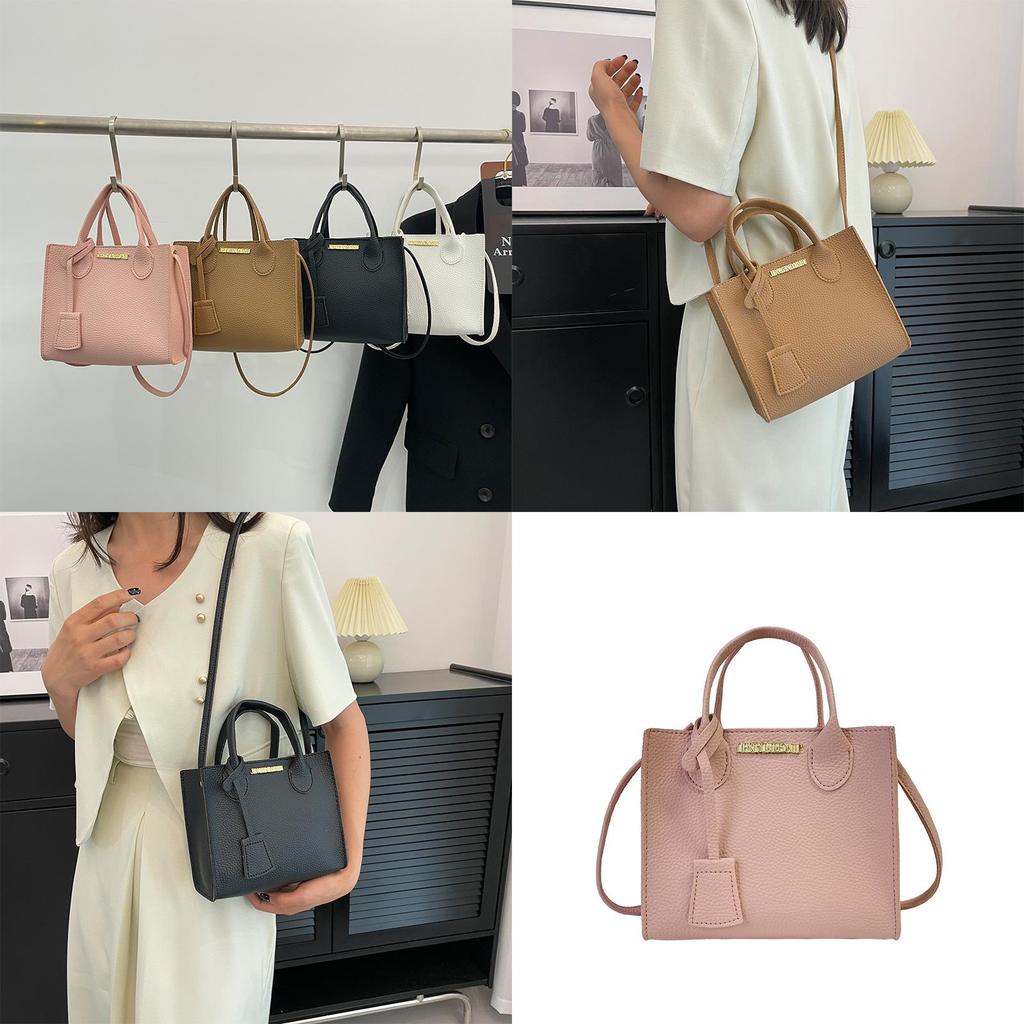 Stylish Pu Leather Handbag Trendy Litchi Grain Shoulder Bag For Women 2023 Fashion