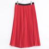 Adore Red 531-9120402 Pleated Flower Lace Skirt Skirt 36 RedUsed