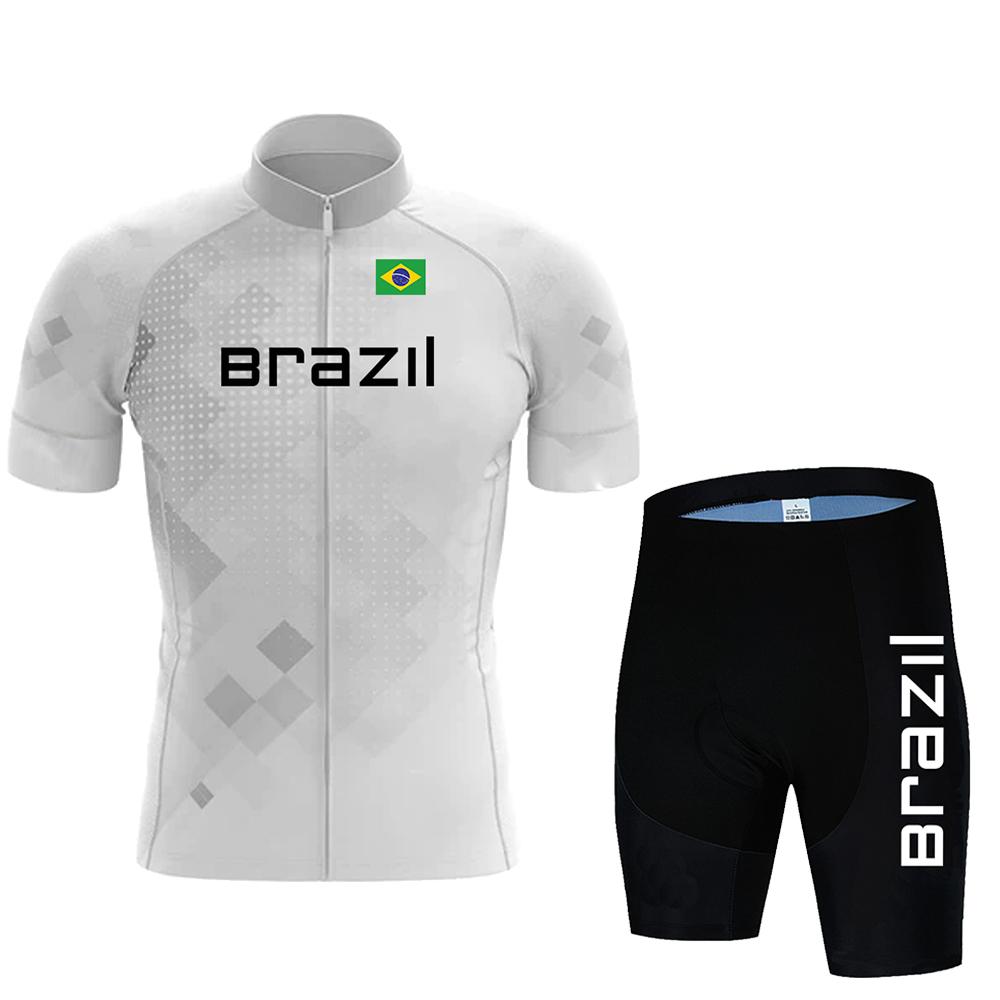 2026 Sada dresů Dětské cyklistické oblečení Letní MTB týmové oblečení Krátký rukáv Jednotný trikot pro triatlon Ropa De Hombrez