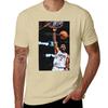 Kawhi Leonard LA Clippers Ikonischer Dunk Grafikdruck Lässiges Kurzarm NBA Basketball Streetwear T-Shirt